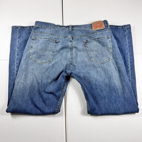 Levi’s 569 Jeans Blue Men’s Size 36 x 34 - Picture 4 of 5